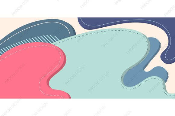 Download Abstract Trendy Organic Shape Forms Line - Shape Collection