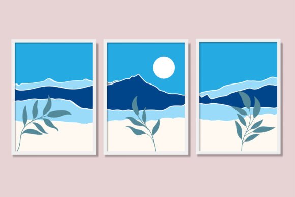 Download Natural Shapes Printable Wall Art Poster - Shape Collection
