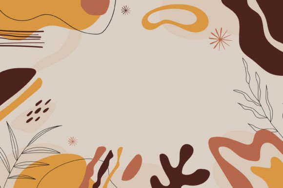 Download Abstract Terracotta Background Design - Round Collection