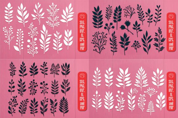 Download Cricut Natural Shapes Plant SVG Bundle - Shape Collection