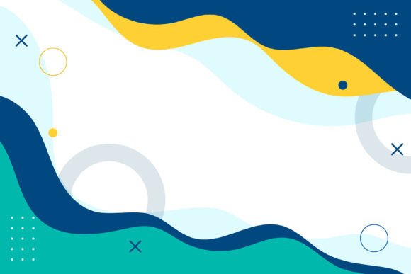 Download Modern Background in Flat Design Style - Round Collection