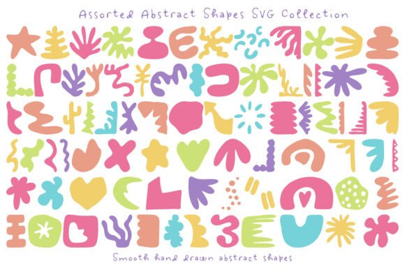 Download Hand Drawn Abstract Shapes SVG - Shape Collection