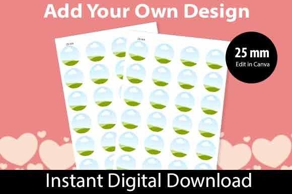 Download 25mm Round Collage Sheet Creator - Round Collection
