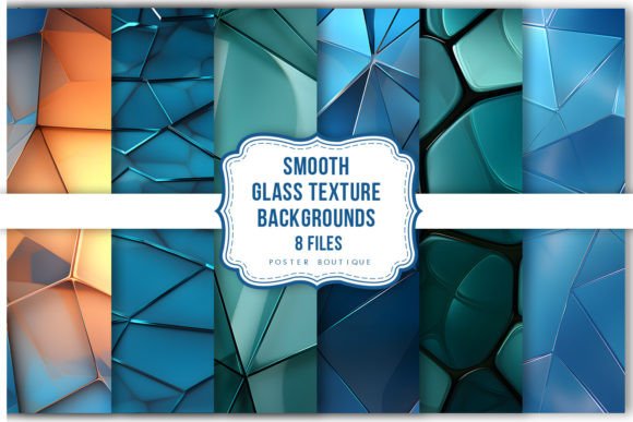 Download Smooth Glass Texture Backgrounds Pack - Round Collection