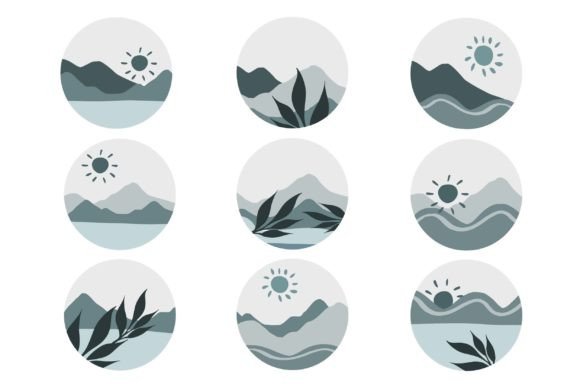 Download Illustration of Grey Aesthetic Shape - Premium Resources