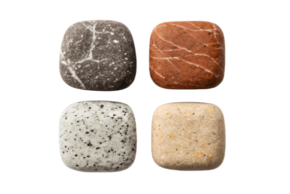 Download Four Smooth Rounded Stones PNG - Round Collection