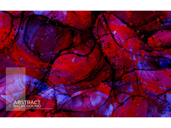 Download Colorful Abstract Painting Background - Round Collection