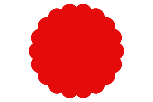 Download Round Retail Label Template. Red Promo T - Round Collection