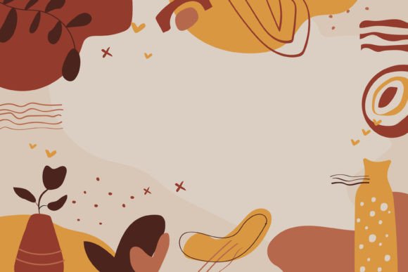 Download Abstract Terracotta Background Design - Round Collection