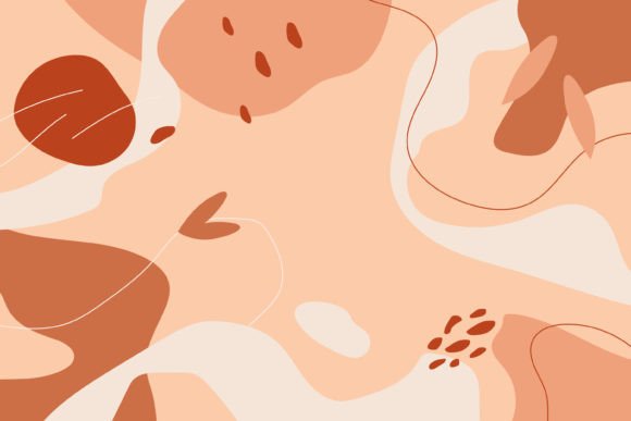 Download Abstract Terracotta Background Design - Round Collection
