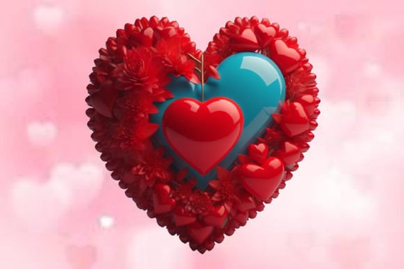 Download Valentine Heart Shape Illustrations - Shape Collection