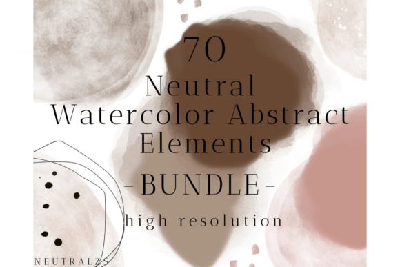 Download 70 Neutral Abstract Shapes - Shape Collection