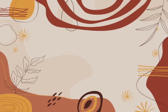 Download Abstract Terracotta Background Design - Round Collection