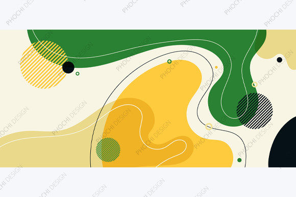 Download Abstract Trendy Organic Shape Forms Line - Shape Collection