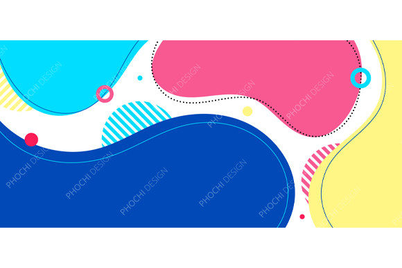Download Abstract Trendy Organic Shape Forms Line - Shape Collection