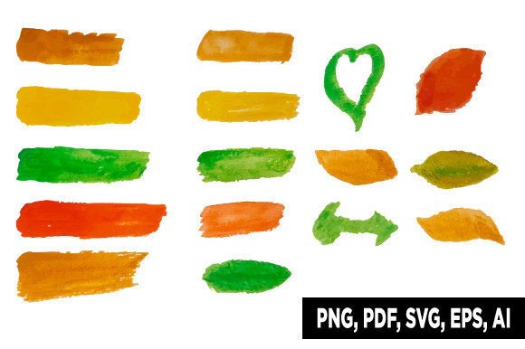 Download Watercolor Shapes Brushes - Shape Collection